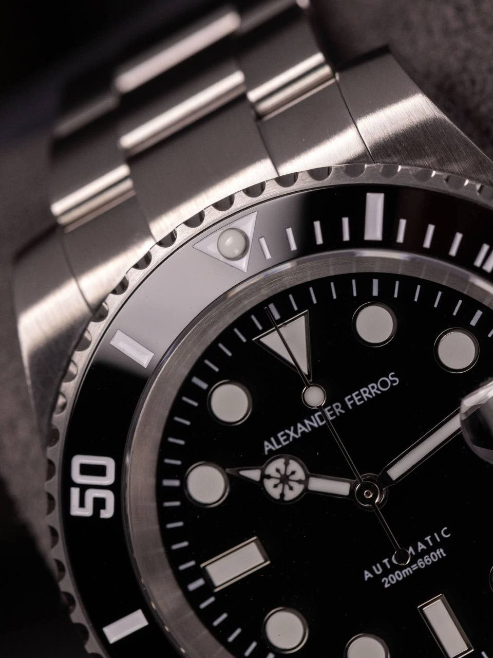 Alexander Ferros Diver - Oyster Black